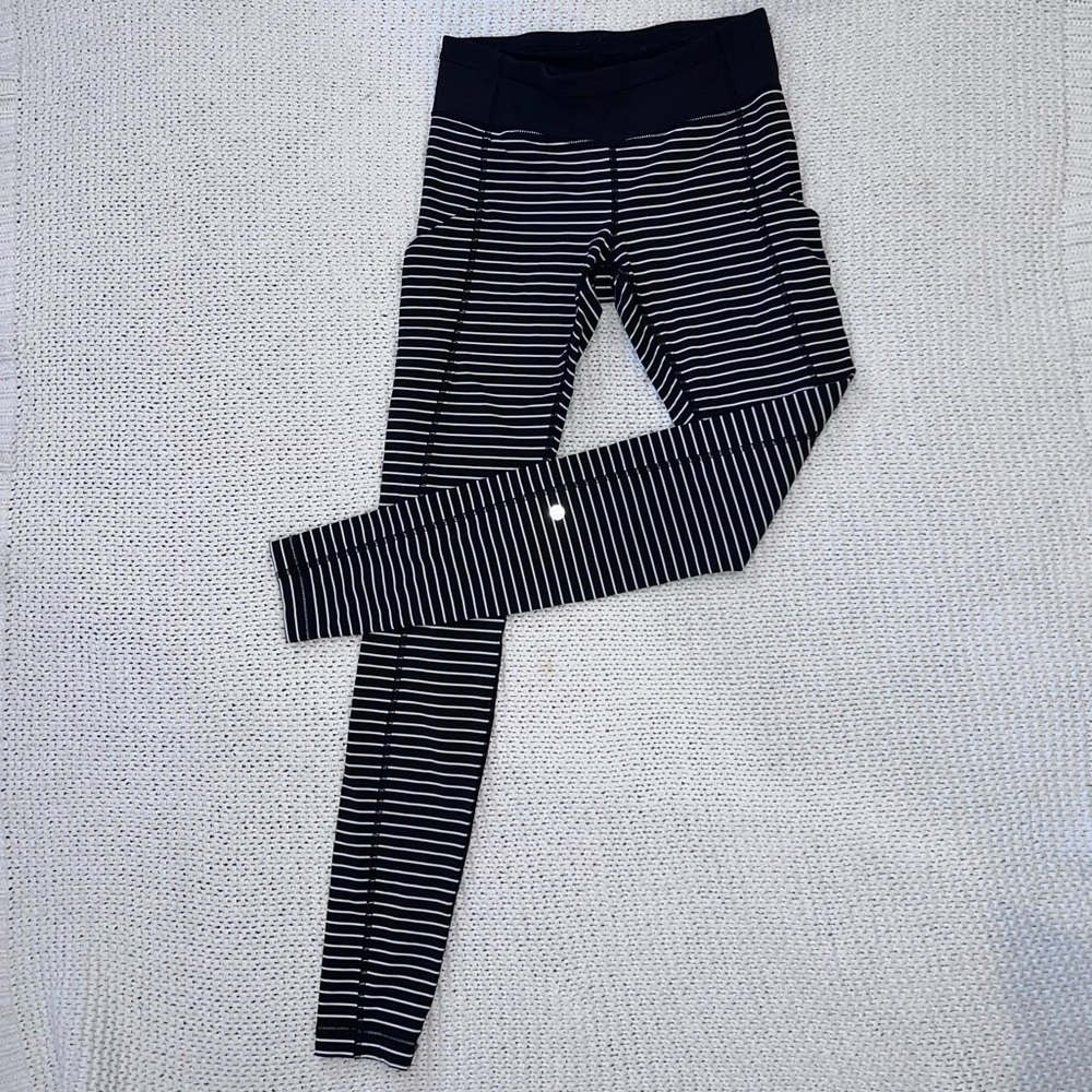Lululemon Striped Leggings
